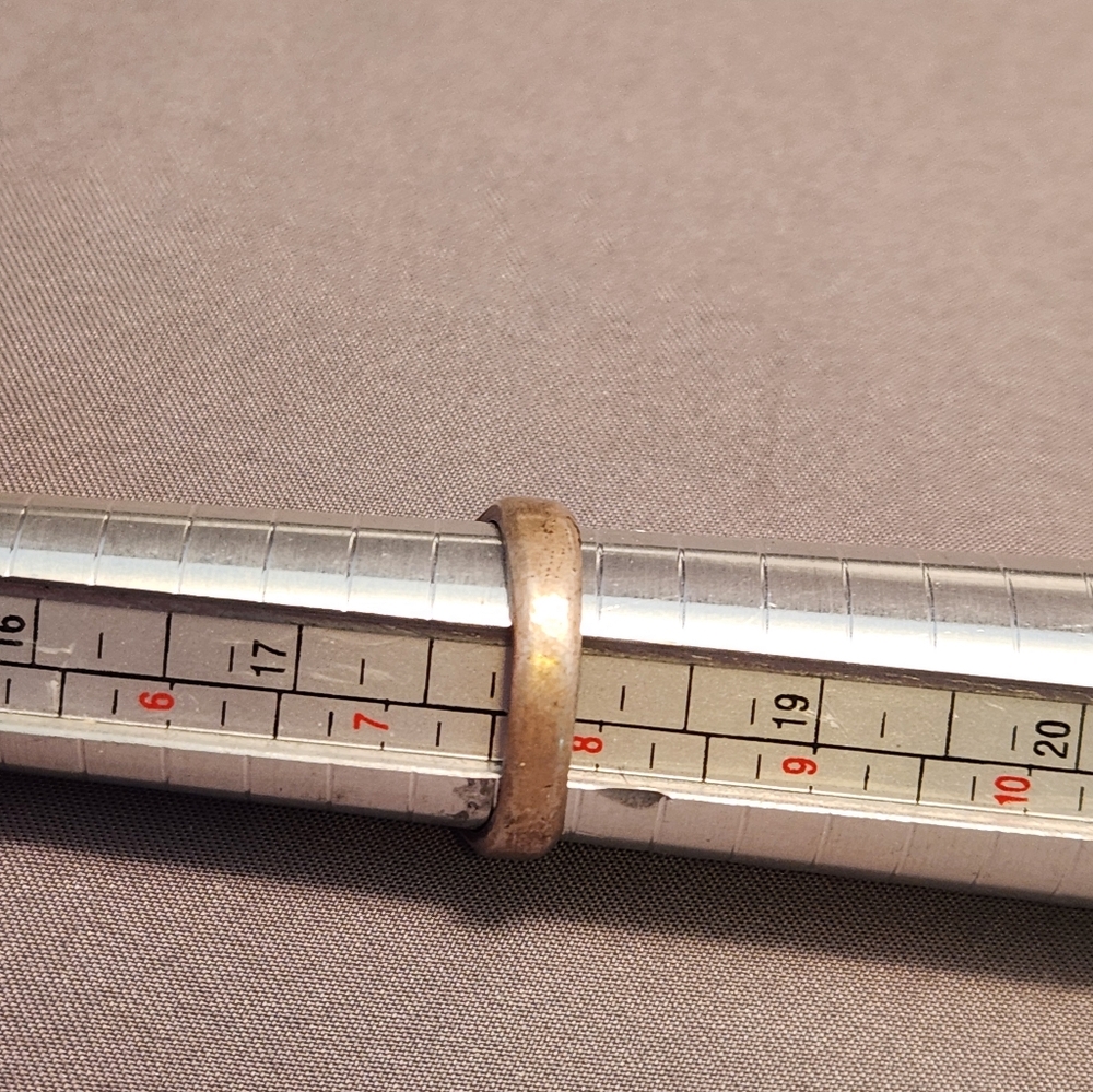 Turquoise Silver Geometric Ring - image 4